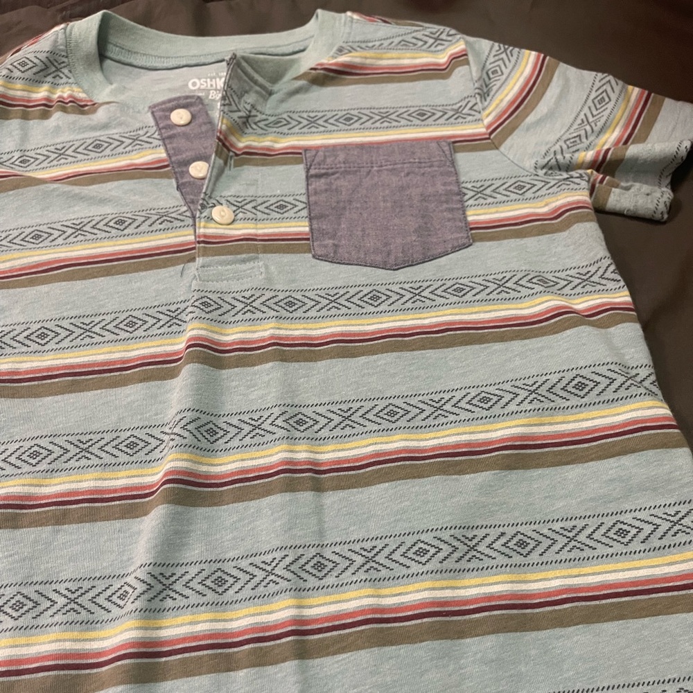 Little boy short sleeve shirt